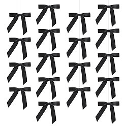 Черный Бантик из полиэстера, подвесная лента, для украшения мальчишника, чёрные, 1900 мм