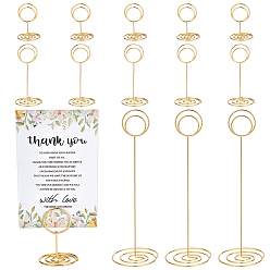 Золотой 60шт. 3 варианты стальных держателей для заметок, золотые, 34~73x33~69x50~218 мм, 20 шт / стиль