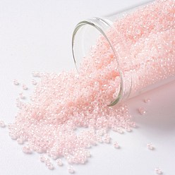 (145L) Ceylon Soft Pink Круглые бусины toho, японский бисер, (145 l) цейлонский нежно-розовый, 15/0, 1.5 мм, отверстие : 0.7 мм, Около 15000 шт / 50 г
