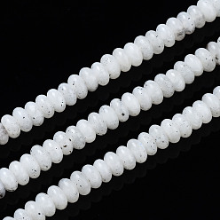 Лабрадорита Природные лабрадорита бисер нитей, рондель, 4~5x2 мм, отверстие : 0.8 мм, около 163~168 шт / нитка, 14.96~15.35 дюйм (38~39 см)