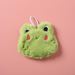 Amarillo de Verde Almohadilla térmica de animales para microondas, cálido animal de peluche suave y calentable, pvc con cubierta esponjosa, verde amarillo, 110x120 mm, capacidad: 400 ml