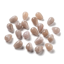 Цвет Древесины Непрозрачные акриловые бусины, слеза, деревесиные, 13x9 мм, отверстие : 1.6 мм