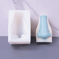 Body Силиконовые формы для свечей своими руками, для изготовления ароматических свечей, орган, нос, тело, 10.8x7.2x6.3 см