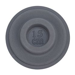 Серый Дизайнерские доски из полиэтилена и бусин, доска для дизайна браслета, поднос для изготовления ювелирных изделий из бисера своими руками, плоско-круглые, серые, периметр браслета: 6 дюйм (15 см)