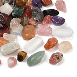 Смешанные камни Бусины из натурального смешанного драгоценного камня, без отверстия , чип, 7.5~23x4~23x2~12 мм, Около 311~2702 шт / 1000 г