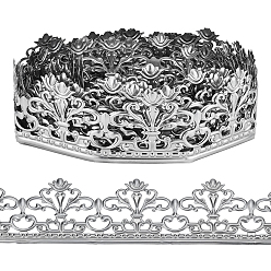 Gunmetal Iron Edging Interior Wall Decoration, Gunmetal, 58mm, 5m/roll
