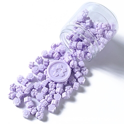 лаванда Отпечаток лапы частицы сургуча, для ретро печать печать, лаванда, 9.5x8.5x6 мм