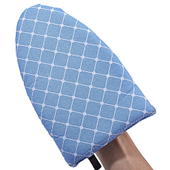 Cornflower Blue Polyester & Sponge Handheld Ironing Board, Arch, Cornflower Blue, 240x148~150x25.5mm