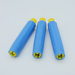 Озёрно--синий Пластиковая крышка для мела, школьные принадлежности, колонка, Плут синий, 94x18 мм