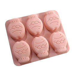 Случайный Цвет Силиконовые формы для пищевых продуктов, формы для кекса, печенье, цвет шоколада, формы для мыла, случайный один цвет или случайный смешанный цвет, 167x139x15 мм, внутренний диаметр: 46x55 мм