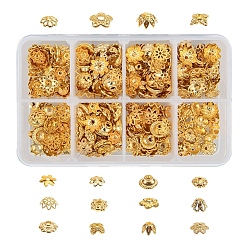 Golden Metal Bead Cap Sets, Golden, 112x75x31mm, 400pcs/box