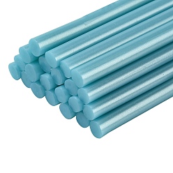 Light Sky Blue Glue Gun Sticks, Hot Melt Glue Adhesive Sticks for Glue Gun, Sealing Wax Accessories, Light Sky Blue, 10x0.7cm