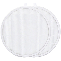 White Non-Woven Fabrics Reusable Dust Filter, Nail Dust Collector Replacement Filter, White, 180x172x10mm