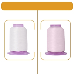 Белый Полупрозрачная - чувствительная полиэфирная нить, белые, 49x35 мм