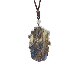 Human Кулоны из натурального лабрадорита, человек, 31.50 дюйм (80 см)