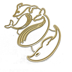 Dolphin Углеродистая сталь разрезает трафареты, для diy scrapbooking, Фотоальбом, декоративная бумага для тиснения, дельфин, 109x74 мм