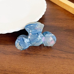 Васильковый Заколки для волос с когтями из ацетата целлюлозы (смола), аксессуары для волос для девочек и женщин, васильковый, 47x75 мм