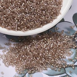 (DB2373) Окрашенные Внутри Румяна Бусины miyuki delica, цилиндр, японский бисер, 11/0, (БД 2373) внутри окрашенного румянца, 1.3x1.6 мм, отверстия: 0.8 мм, около 10000 шт / мешок, 50 г / мешок