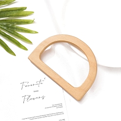 Half Round Деревянная ручка для аксессуаров для сумок ручной работы, полукруглый, 120x80 mm.