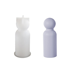 Human Формы для свечей своими руками, формы для литья гипсовой смолы, человек, 24x53 мм