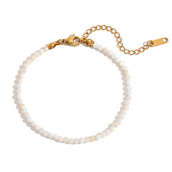 Белый Нефрит Браслеты из натурального белого нефрита для женщин, круглые, внутренний диаметр: 6-3/4 дюйм (17 см)