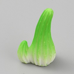 Зеленый газон Кактусовые миниатюрные украшения, аксессуары для домашнего кукольного домика с микро-ландшафтом, притворяясь опорными украшениями, зеленый газон, 12.5x18.5x29.5 мм