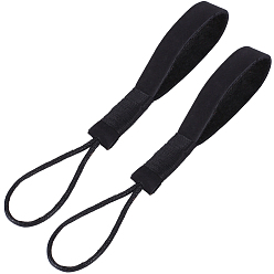 Черный 2 шт. подвески для автомобильных ключей из коровьей кожи, автомобильные аксессуары, чёрные, 170 мм