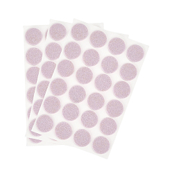 чертополох 3 мешки войлочные мебельные накладки, для стола и стула, плоско-круглые, чертополох, 151x103x2 мм, 24 клейкие ленты/листы, 3 простыни / мешок