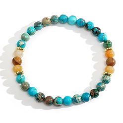 Имперская яшма Браслеты из синтетической яшмы императорской богемы