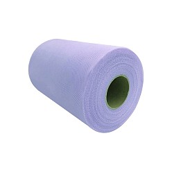 Lilac Deco Mesh Ribbons, Tulle Fabric, Tulle Roll Spool Fabric For Skirt Making, Lilac, 6 inch(15cm), about 100yards/roll(91.44m/roll)