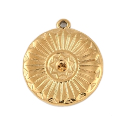 Настоящее золото 18K Ионное покрытие (IP) 304 нержавеющая сталь стойка для покрытия бусинами стразы оправы, круглые, полированный, реальный 18 k позолоченный, пригодный для стразов 2 мм, 22.5x19.5x3 мм, отверстие : 1.4 мм