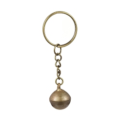 Античная Бронза Брелки с подвеской в виде колокольчика из латуни, железа отделились брелоки, античная бронза, 6.8 см