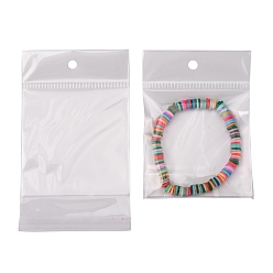 Белый Прямоугольник целлофана сумки, белые, 12x7 см, односторонний толщина: 0.1 mm, внутренней меры: 7.2x7 см