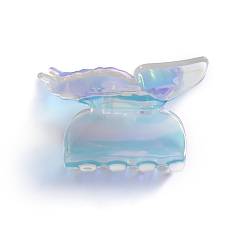 Fish PVC Plastic Claw Hair Clips, for Women Girls, Fish, 40x80x40mm