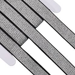 Гейнсборо 11м полиэстеровая эластичная лента, для аксессуаров для одежды, светло-серые, 3/4 дюйм (20 мм), около 12.03 ярдов (11 м) / комплект
