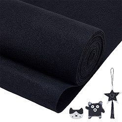 Черный Чувствовал ткань, diy crafts, прямоугольные, чёрные, 300x3 мм