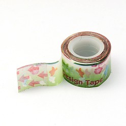 Mixed Color DIY Scrapbook, with Self Adhesive Tape, Mixed Color, 12mm, about 2.5m/roll, 100rolls/box, box: 115x88x89mm
