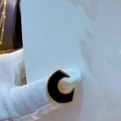 Золотой 304 нержавеющая сталь с акриловыми кольцами для пальцев, буква С, золотые, внутренний диаметр: 18 мм