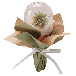 Темный Морско-зеленый Миниатюрные украшения из сухоцветов, аксессуары для домашнего кукольного домика с микро-ландшафтом, притворяясь опорными украшениями, темно-зеленый, 40x60 мм