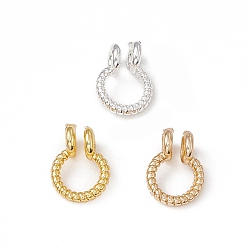 (52) Непрозрачная лаванда Покрытие стойки латунными поручнями, сменная застежка-коннертор для подвески, долговечный, разноцветные, 9x6x3.5 мм, отверстие : 1.2 мм