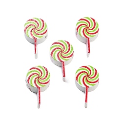 Candy Деревянные бусины, конфеты, красочный, конфеты, 20x11.5x5.5 мм, отверстие : 2 мм