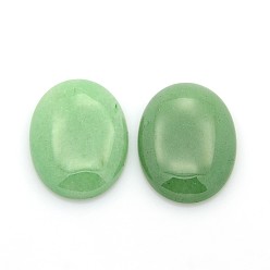 Авантюрин Природных драгоценных камней кабошон, овальные, авантюрин, 40x30x7~9 мм