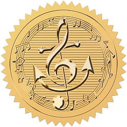 Anchor & Helm Пластиковые самоклеящиеся наклейки с тиснением из золотой фольги, стикер украшения медали, якорь и штурвал, 5x5 см