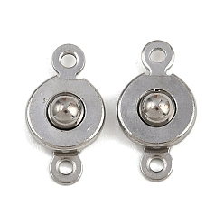 Нержавеющая Сталь Цвет 304 защелкивающиеся заготовки из нержавеющей стали, цвет нержавеющей стали, 14x7.5 мм, null