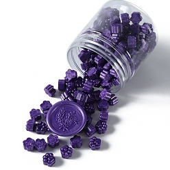 Темно-синий  Шифер Отпечаток лапы частицы сургуча, для ретро печать печать, темный сланец синий, 9.5x8.5x6 мм