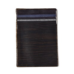 Черный Пвх почтовый замок сумки, прямоугольные упаковочные пакеты, верхние пакеты с самозапечатыванием, чёрные, 10x7 см, односторонняя толщина: 7.8 мил(0.2мм)