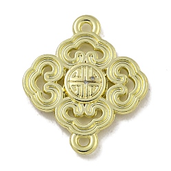 Золотой Соединительные звенья из сплава для покрытия стойки, без кадмия, без никеля и без свинца, цветок, золотые, 15.5x13.5x2 мм, отверстие : 0.8 мм