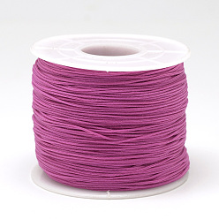Средний Фиолетово-красный Полиэфирные шнуры, средне фиолетовый красный, 0.5~0.6 мм, около 131.23~142.16 ярдов (120~130 м) / рулон