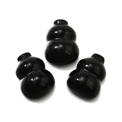 Black Onyx Кабошоны из черного оникса, покрасил и подогрел, тыква форма, 21x16x7 мм