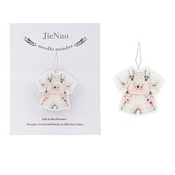 Clothes Акриловая магнитная игла-штифт, магнитный держатель ловушки, плоско-круглые, для принадлежностей для вышивки крестом, одежда, 101x93 мм